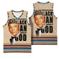 The Most Honorable Elijah Muhammad Basketball Jersey Black Man DT02