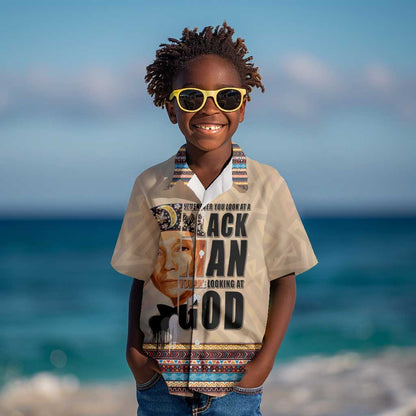 The Most Honorable Elijah Muhammad Kid Hawaiian Shirt Black Man