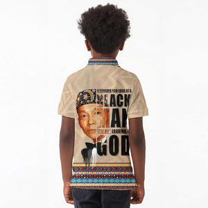 The Most Honorable Elijah Muhammad Kid Polo Shirt Black Man