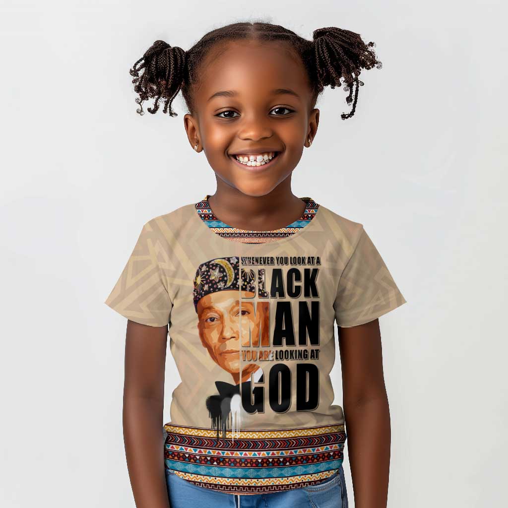 The Most Honorable Elijah Muhammad Kid T shirt Black Man