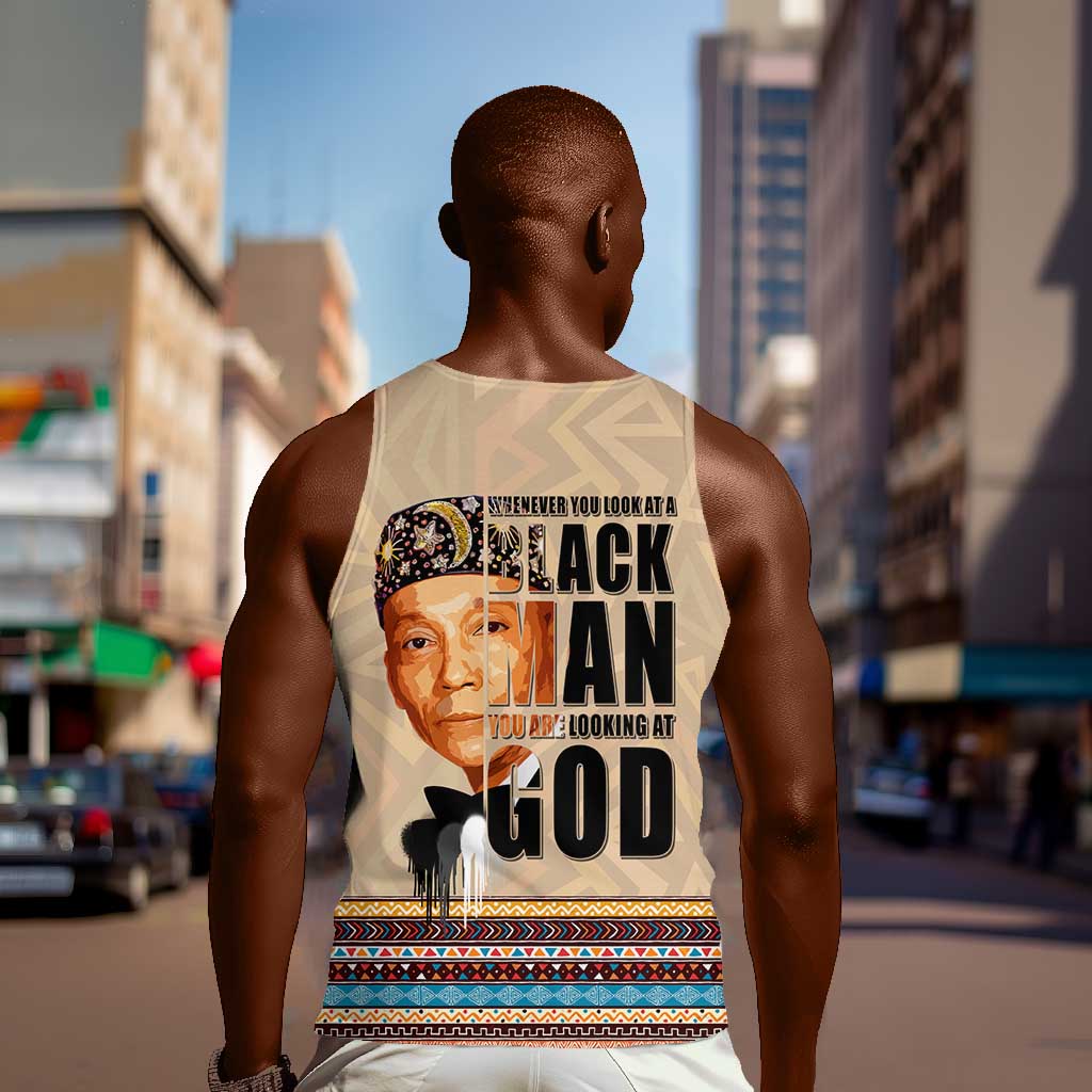The Most Honorable Elijah Muhammad Men Tank Top Black Man