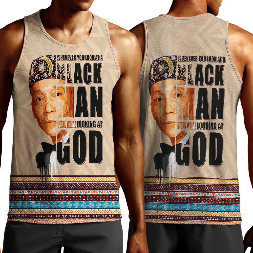 The Most Honorable Elijah Muhammad Men Tank Top Black Man
