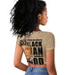 The Most Honorable Elijah Muhammad Raglan Cropped T shirt Black Man