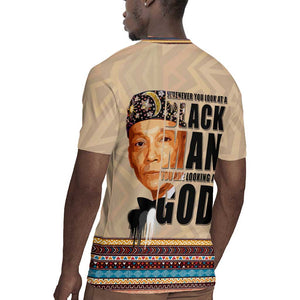 The Most Honorable Elijah Muhammad Rugby Jersey Black Man