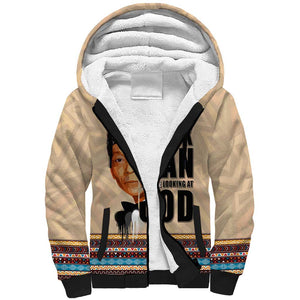 The Most Honorable Elijah Muhammad Sherpa Hoodie Black Man