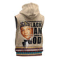 The Most Honorable Elijah Muhammad Sleeveless Hoodie Black Man - African Pride
