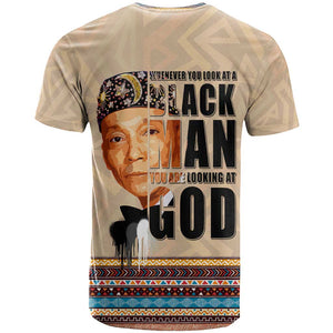 The Most Honorable Elijah Muhammad T shirt Black Man