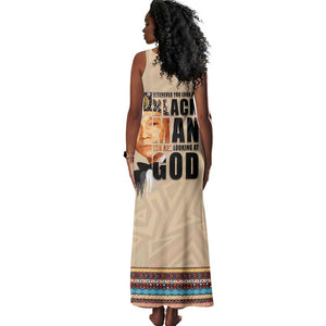 The Most Honorable Elijah Muhammad Tank Maxi Dress Black Man