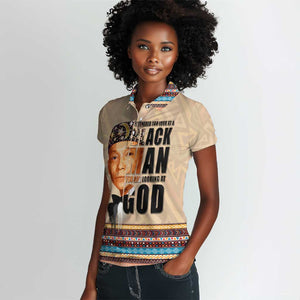 The Most Honorable Elijah Muhammad Women Polo Shirt Black Man