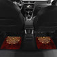 Personalized Anubis Car Mats Ancient Egyptian Pattern In Red