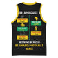 Never Apologize For Your Pride Basketball Jersey African Black History DT02