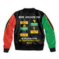 Never Apologize For Your Pride Bomber Jacket African Black History