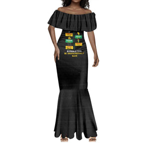 Never Apologize For Your Pride Mermaid Dress African Black History