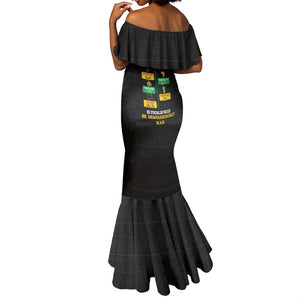 Never Apologize For Your Pride Mermaid Dress African Black History