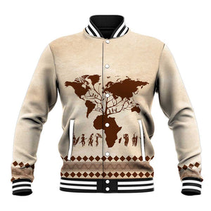 Root Africa Baseball Jacket African Map DT02