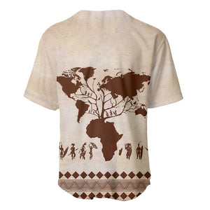 Root Africa Baseball Jersey African Map