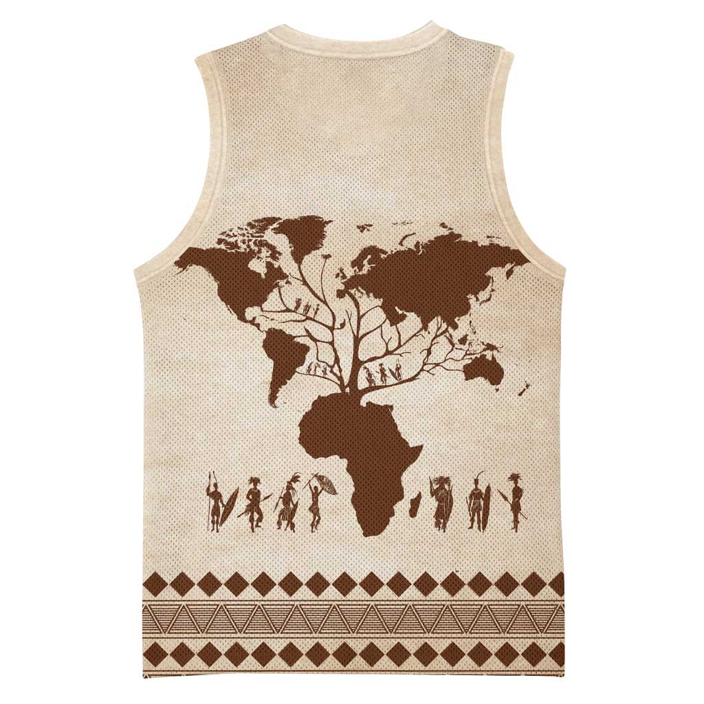 Root Africa Basketball Jersey African Map DT02