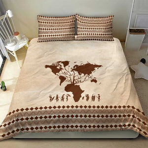 Root Africa Bedding Set African Map