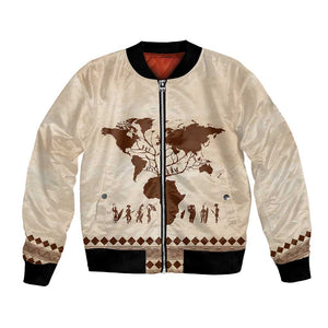 Root Africa Bomber Jacket African Map