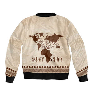 Root Africa Bomber Jacket African Map