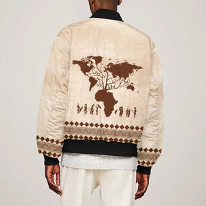 Root Africa Bomber Jacket African Map