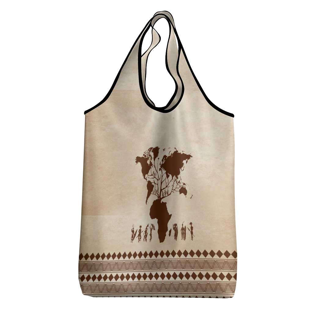 Root Africa Grocery Bag African Map