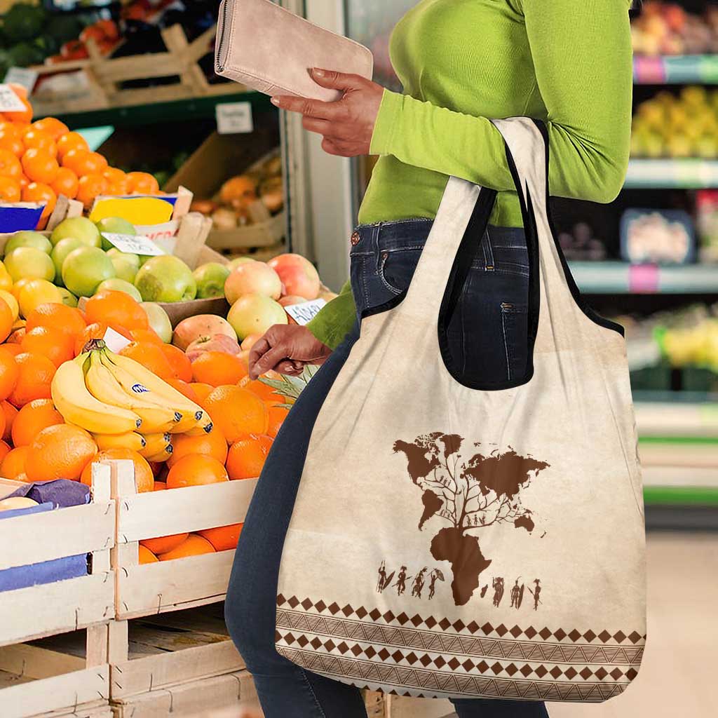 Root Africa Grocery Bag African Map
