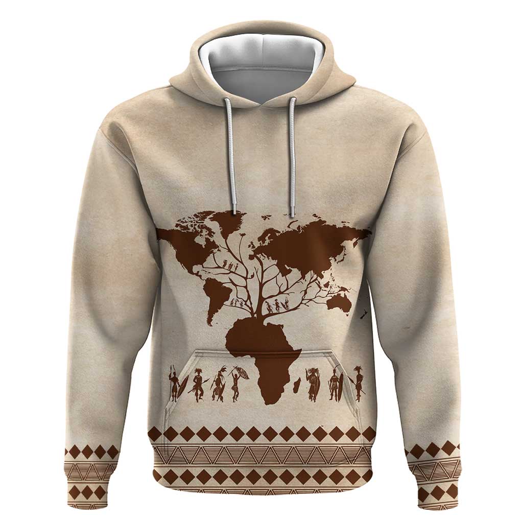 Root Africa Hoodie African Map