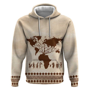 Root Africa Hoodie African Map