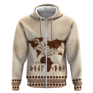 Root Africa Hoodie African Map