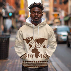 Root Africa Hoodie African Map