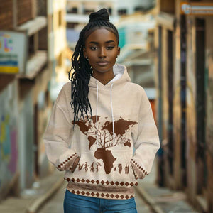 Root Africa Hoodie African Map