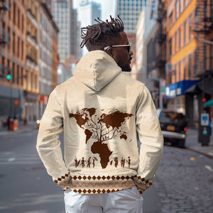 Root Africa Hoodie African Map