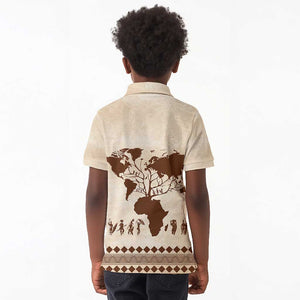 Root Africa Kid Polo Shirt African Map