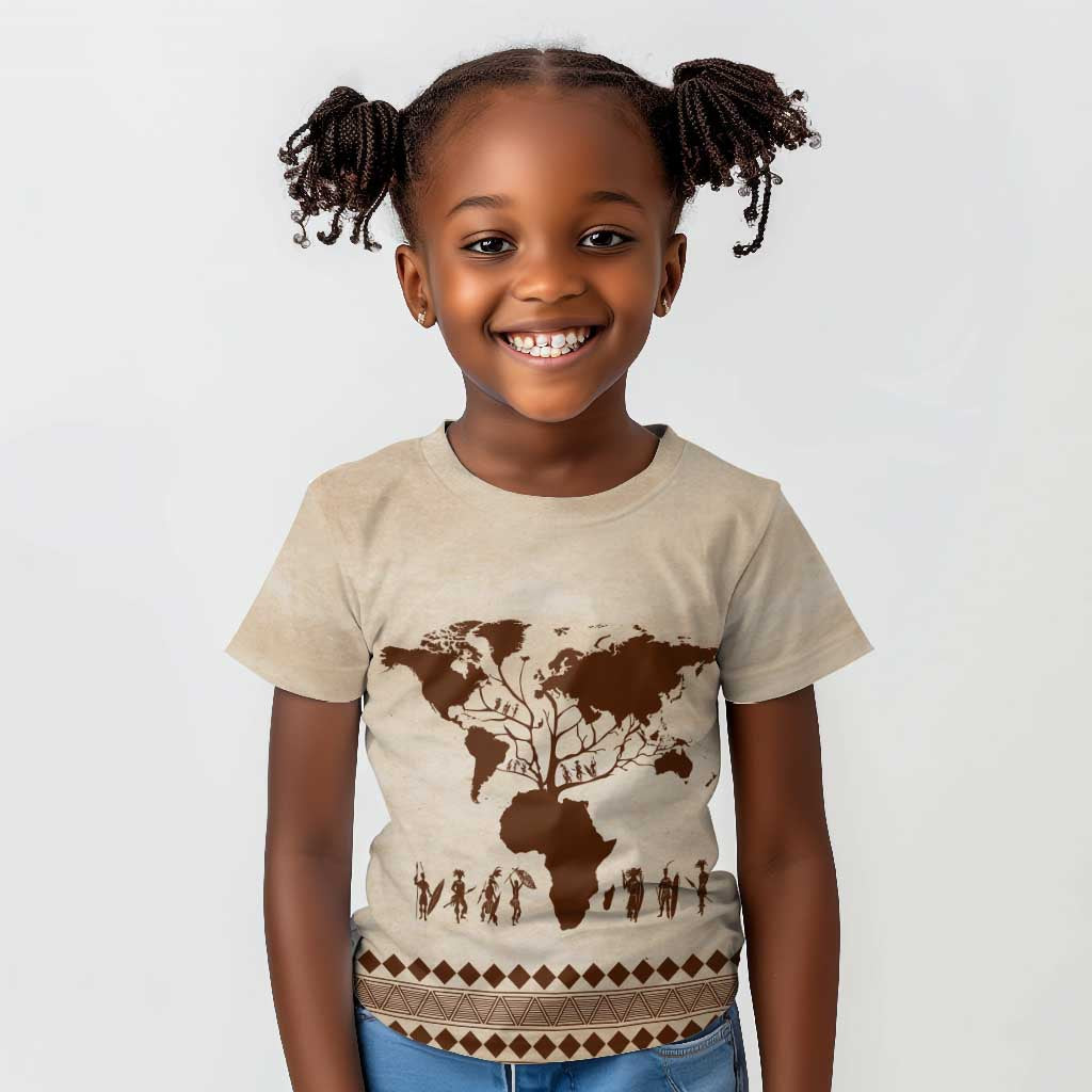 Root Africa Kid T shirt African Map