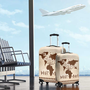 Root Africa Luggage Cover African Map