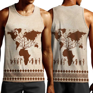 Root Africa Men Tank Top African Map