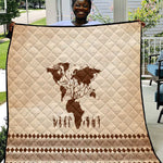 Root Africa Quilt African Map