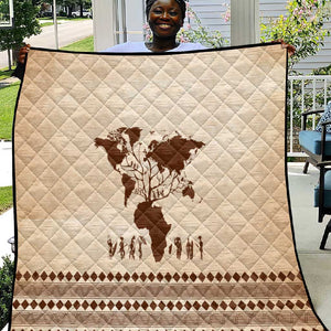 Root Africa Quilt African Map