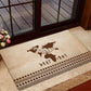 Root Africa Rubber Doormat African Map