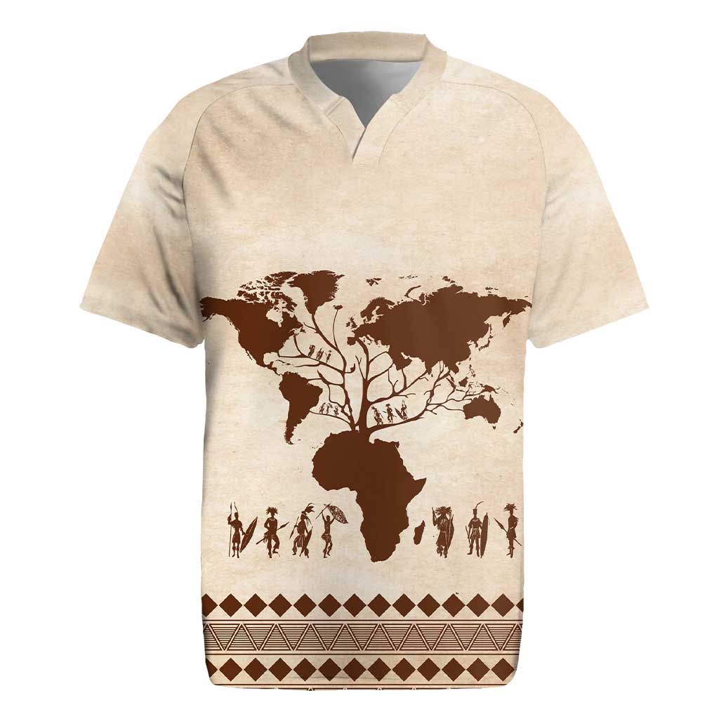 Root Africa Rugby Jersey African Map