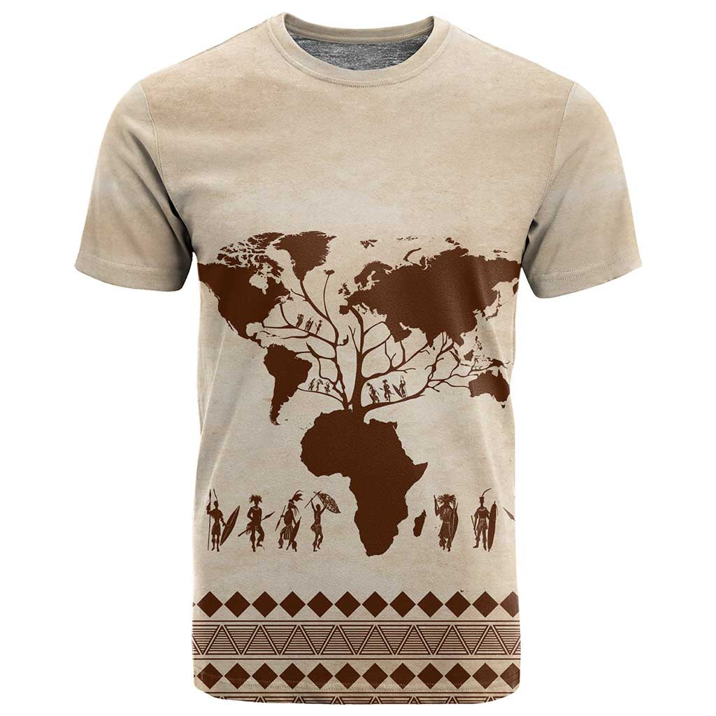 Root Africa T shirt African Map