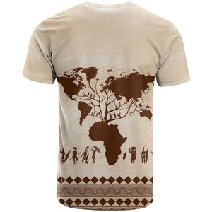 Root Africa T shirt African Map