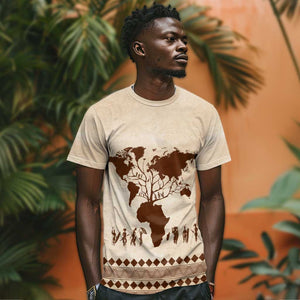 Root Africa T shirt African Map