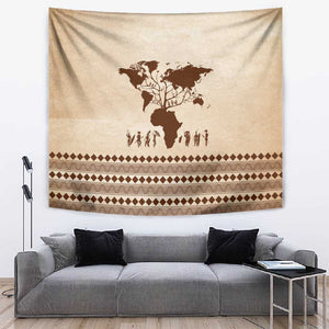 Root Africa Tapestry African Map