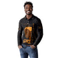 Personalized Beautiful Black Girl Long Sleeve Polo Shirt - Women of Africa Design