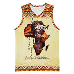 Love Africa Basketball Jersey - Personalized Beautiful Black Girl DT02