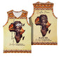 Love Africa Basketball Jersey - Personalized Beautiful Black Girl DT02