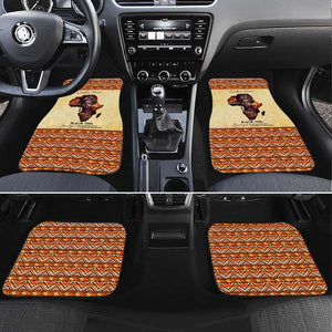 Love Africa Car Mats - Personalized Beautiful Black Girl