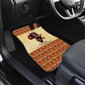 Love Africa Car Mats - Personalized Beautiful Black Girl